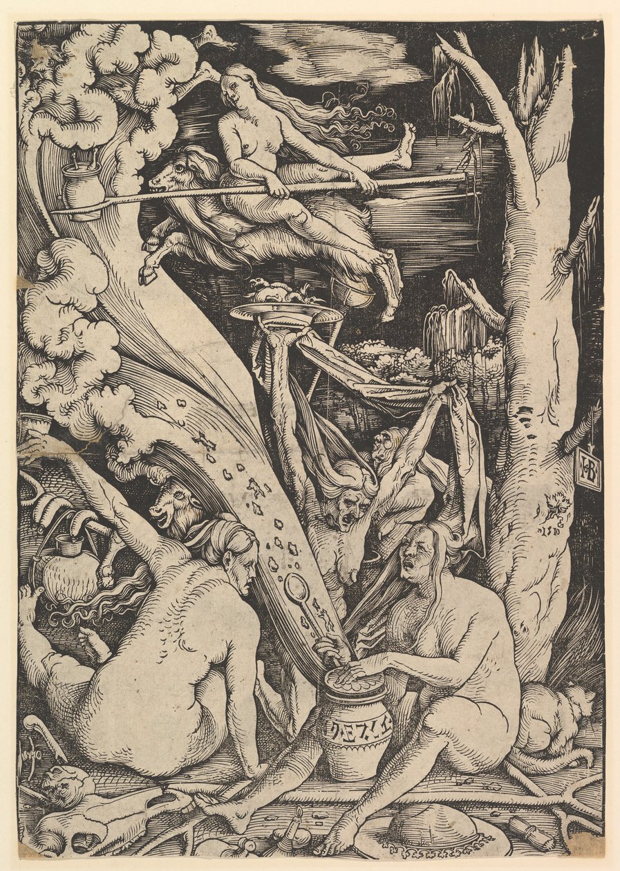 A boszorkányok, 1510. alkotó: Hans Baldung