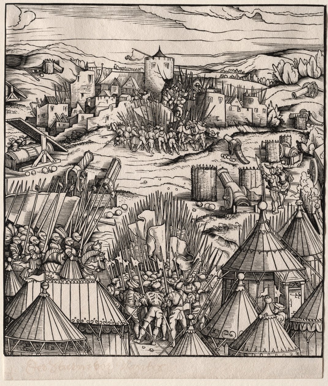 Nantes vihara, 1512-1515. alkotó: Hans Burgkmair