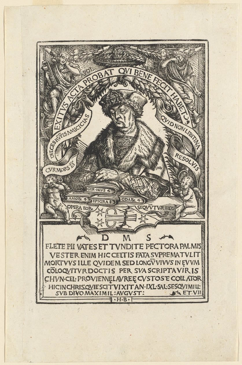 Kelták Konrádja alkotó: Hans Burgkmair I