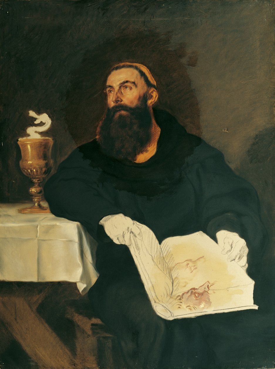 Nursiai Szent Benedek alkotó: Hans Canon