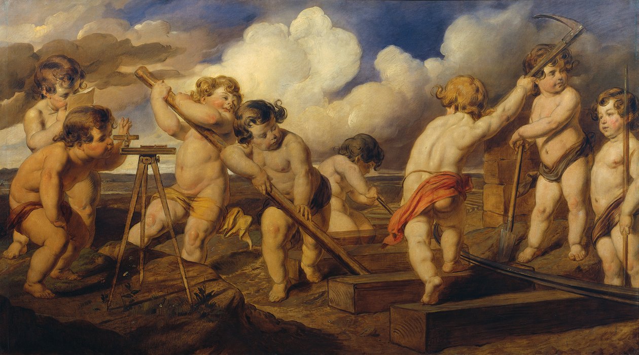 Putti építi a pályát alkotó: Hans Canon