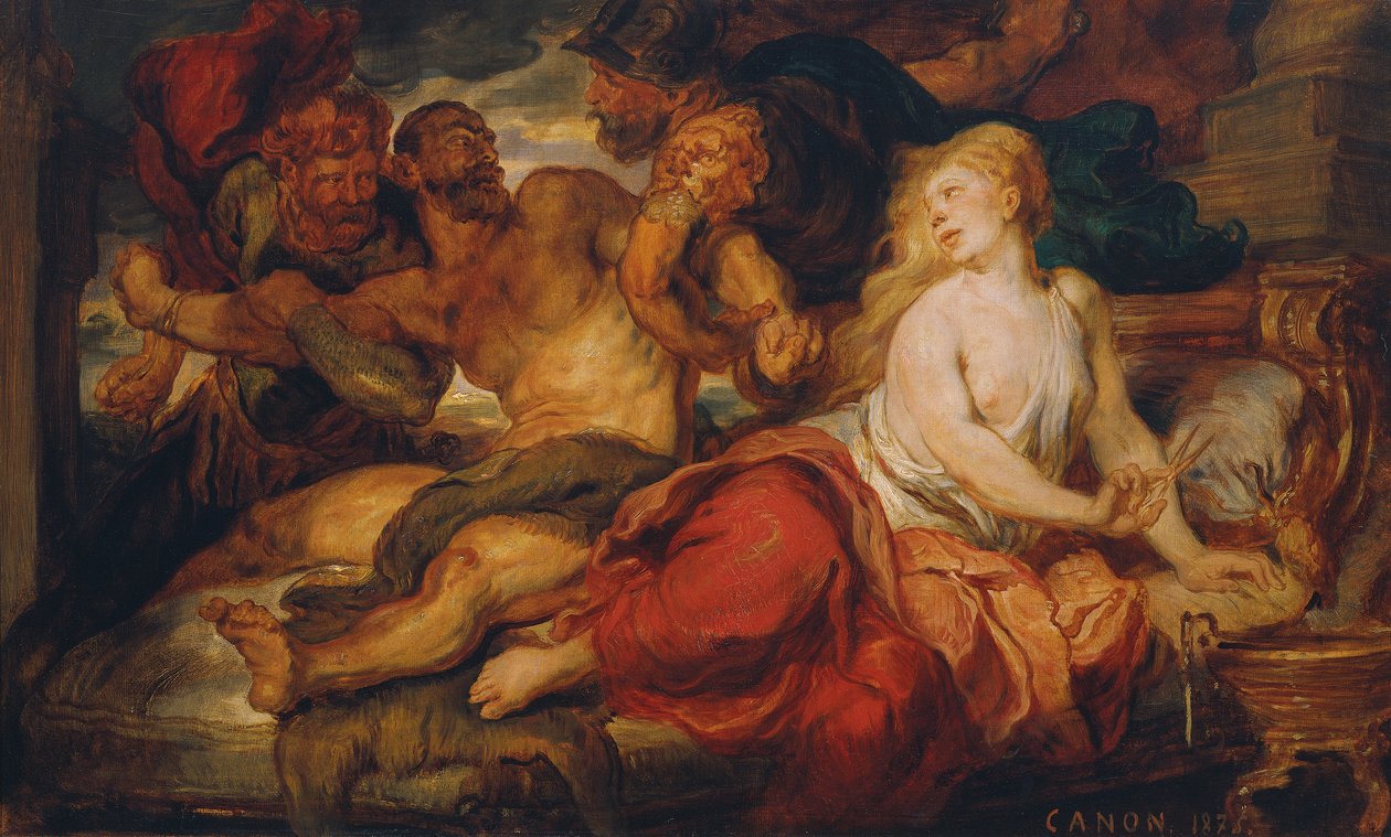 Sámson és Delila alkotó: Hans Canon