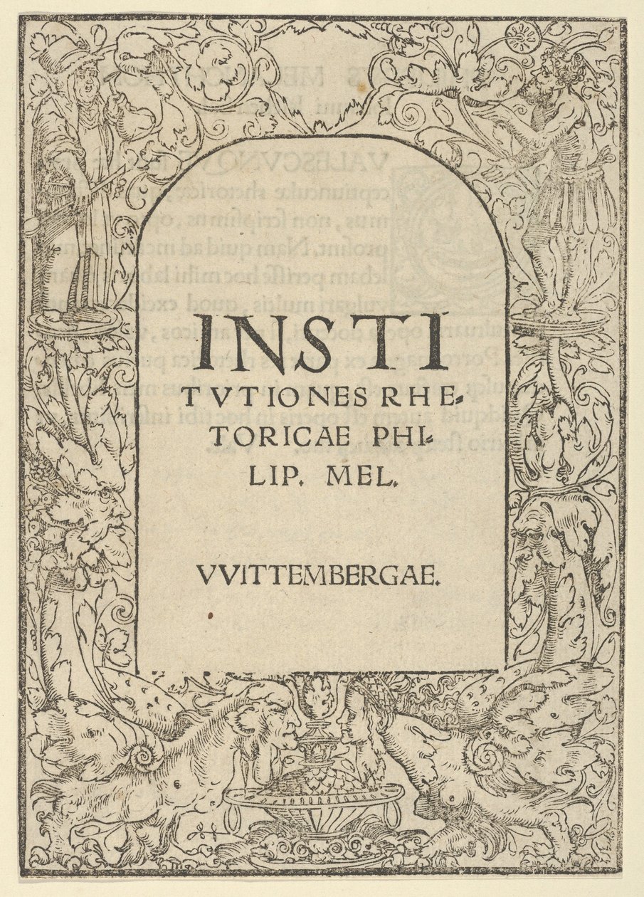 Címszegély, 16. század eleje. alkotó: Hans Cranach