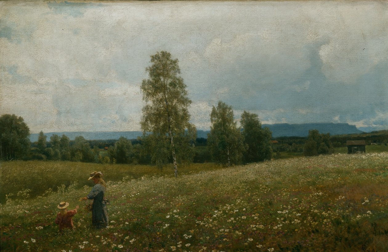 Ringerike-től (olaj, vászon) alkotó: Hans Gude