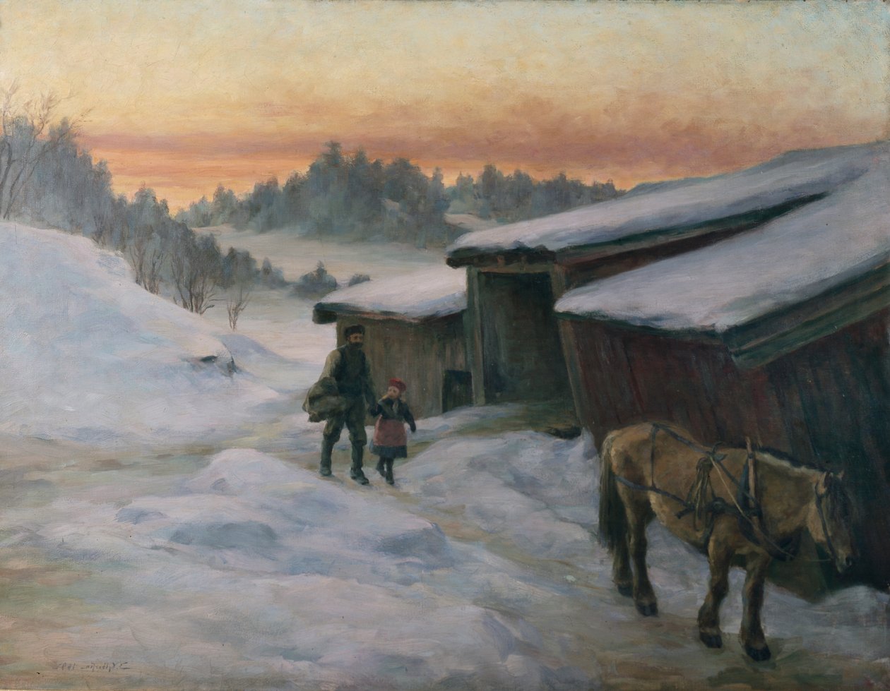 Sandvikenből alkotó: Hans Gude