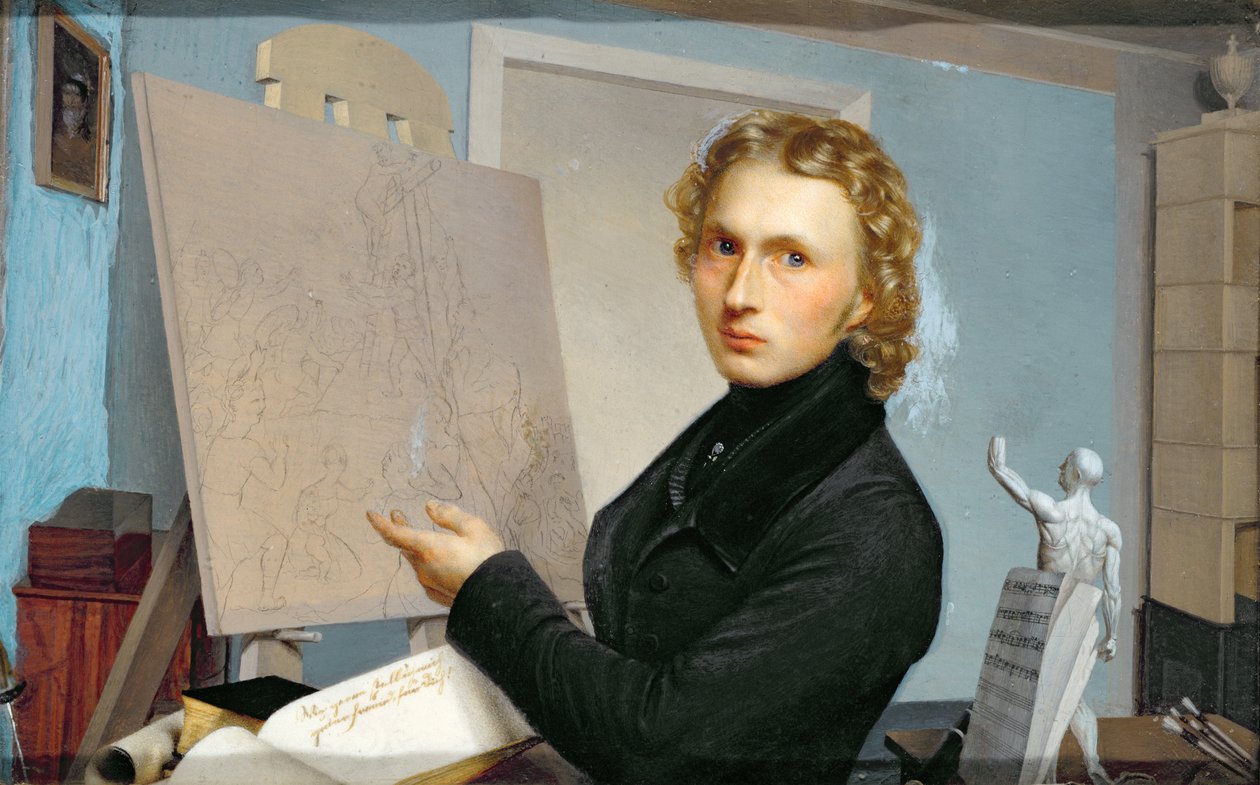 Önarckép, 1822 alkotó: Hans Heinrich Porth