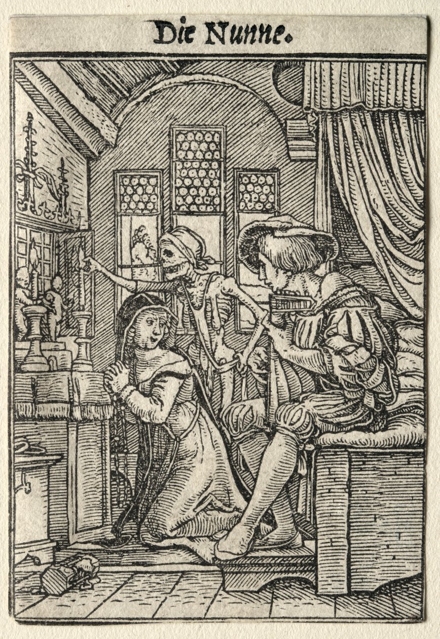 Haláltánc: Az apáca alkotó: Hans Holbein