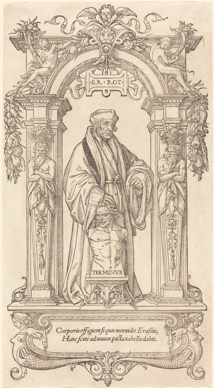 Rotterdami Erasmus, Kr. e. 1538. alkotó: Hans Holbein der Jüngere