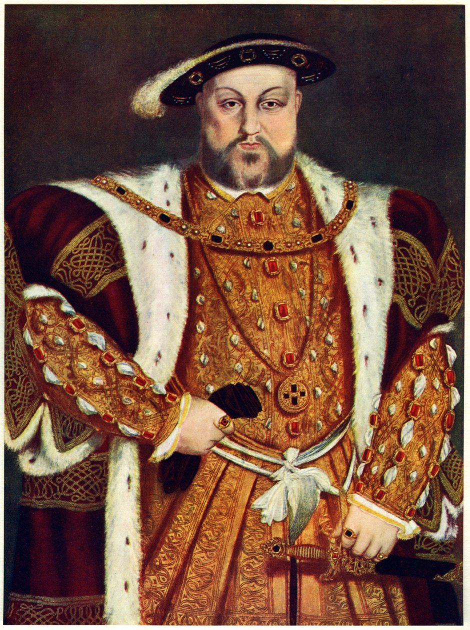 Henrik VIII, 1517-1540. alkotó: Hans Holbein der Jüngere