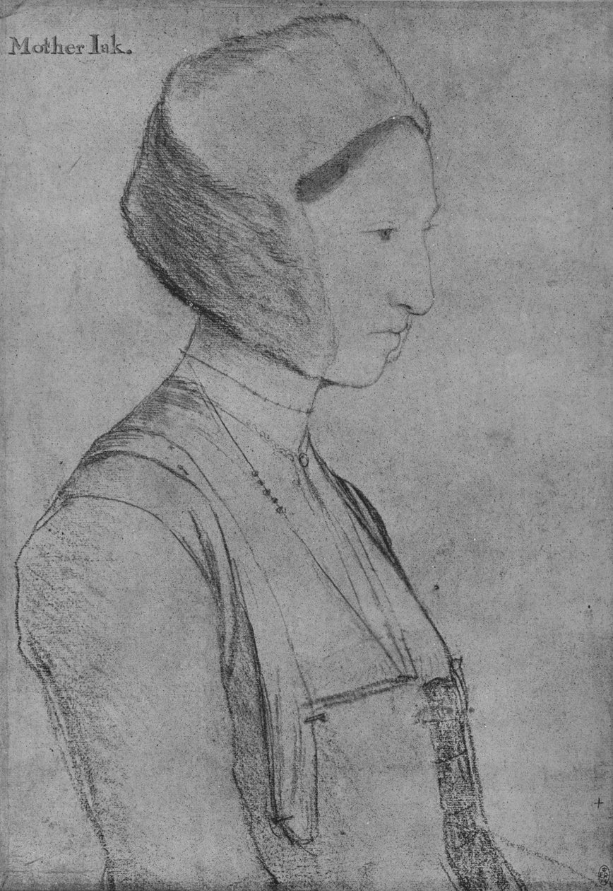 Margaret Giggs, 1526-1527, 1945 alkotó: Hans Holbein der Jüngere