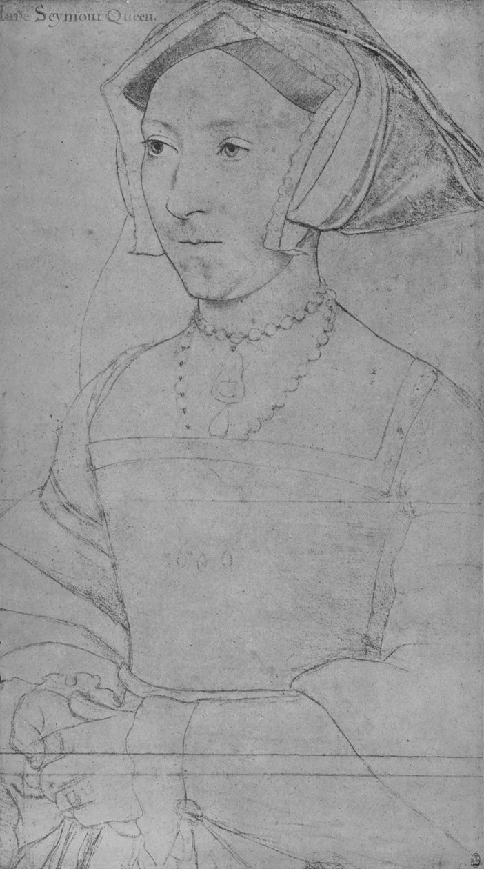 Jane Seymour királynő, c1536-1537, 1945 alkotó: Hans Holbein der Jüngere
