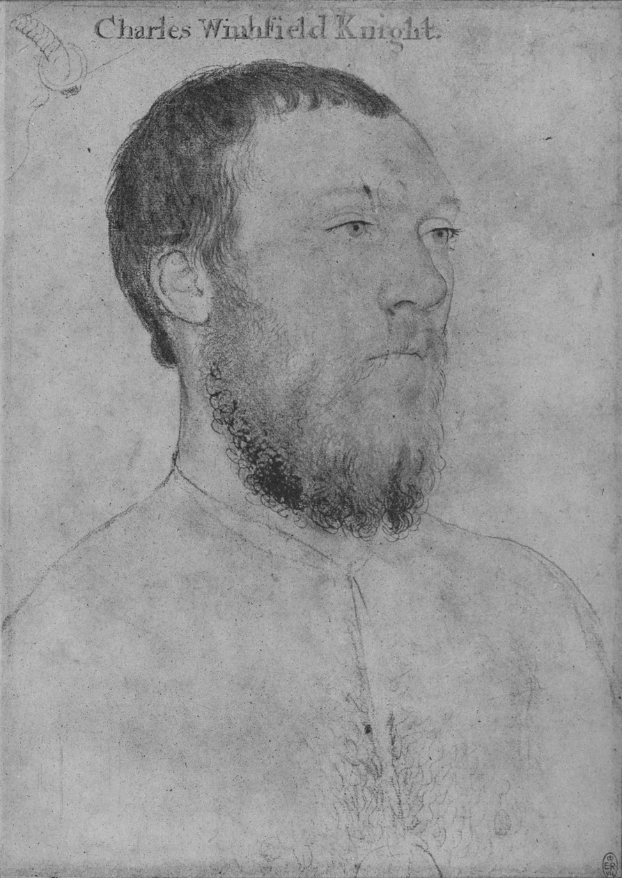 Sir Charles Wingfield, c1532-1540, 1945 alkotó: Hans Holbein der Jüngere