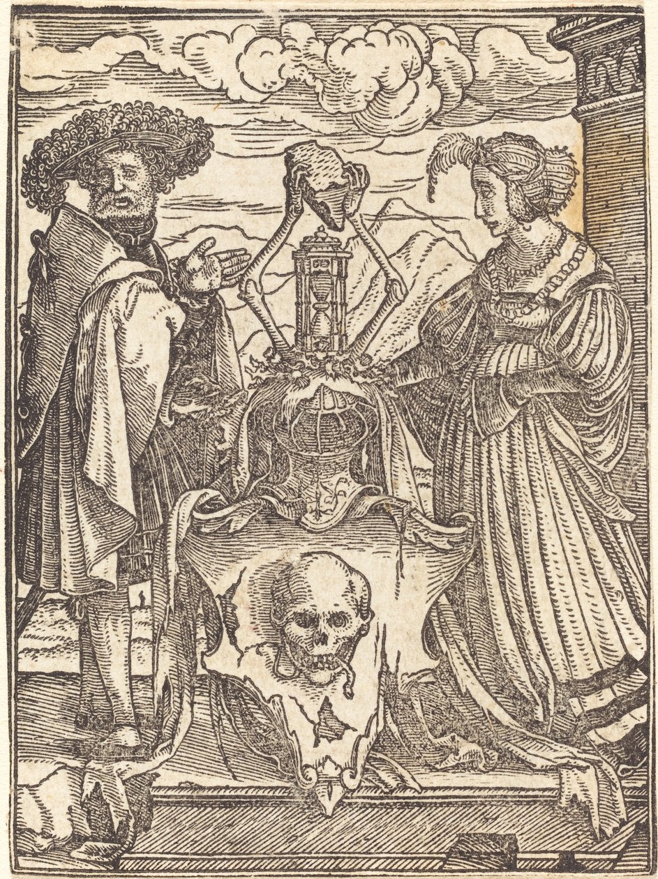 A Halál karjai. alkotó: Hans Holbein der Jüngere