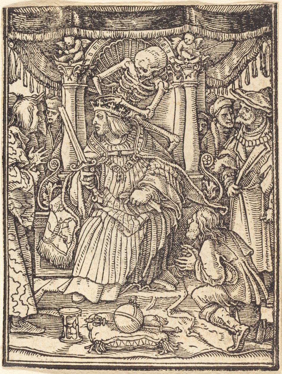A császár. alkotó: Hans Holbein der Jüngere