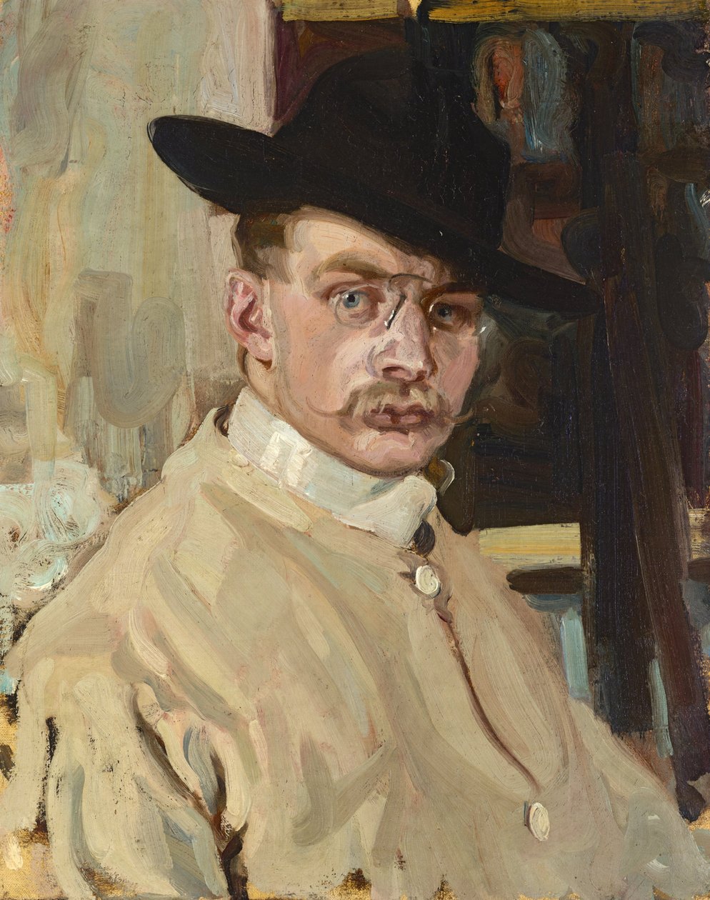 Önarckép alkotó: Hans Lesker