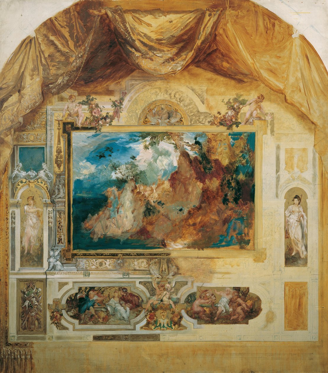 Bacchus fesztivál alkotó: Hans Makart