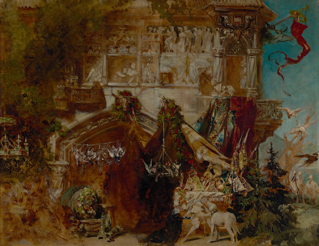 A vadászkastély alkotó: Hans Makart