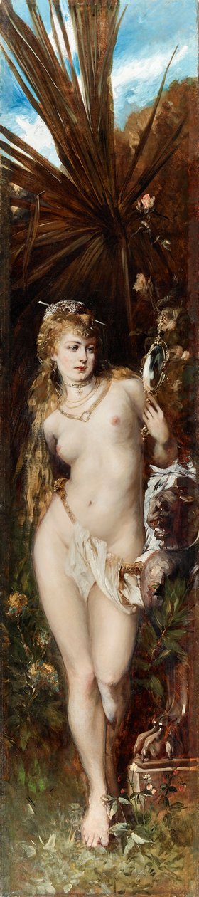 Az öt érzékszerv: Az arc alkotó: Hans Makart