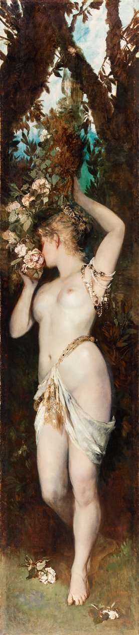 Az öt érzékszerv: a szaglás alkotó: Hans Makart