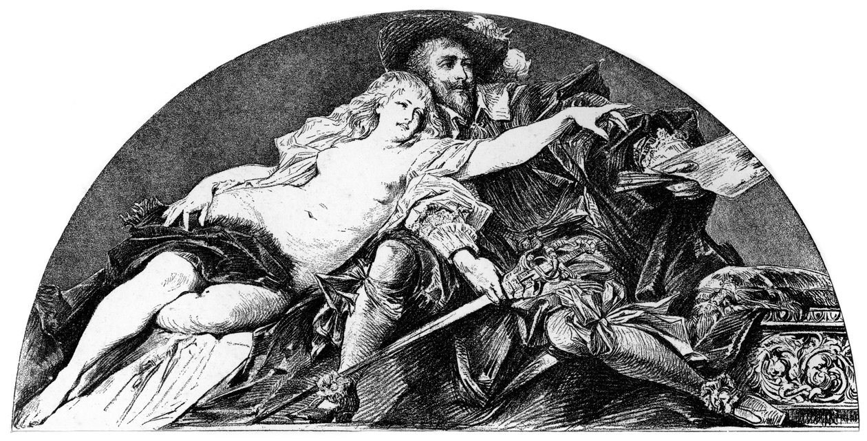 Peter Paul Rubens flamand barokk művész, 1880-1882 alkotó: Hans Makart
