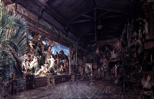 A művész műterme alkotó: Hans Makart
