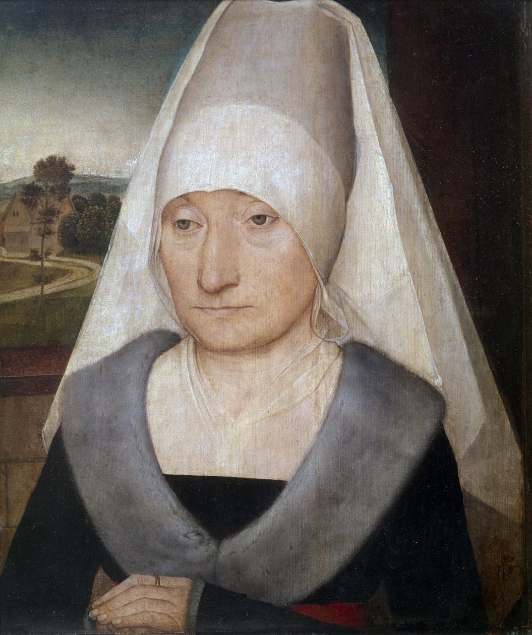 Egy idős hölgy alkotó: Hans Memling