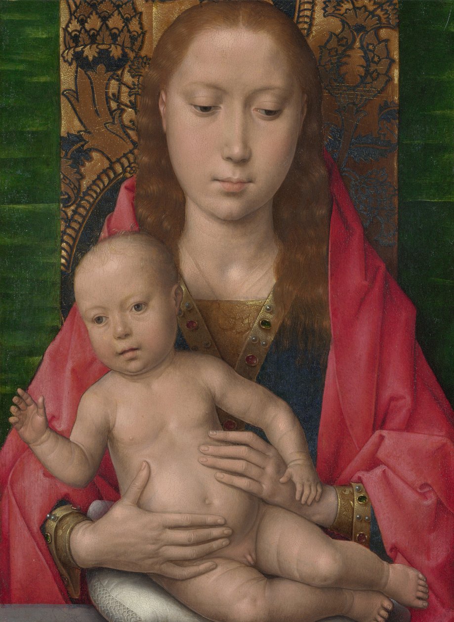 Mare de Déu amb Nen alkotó: Hans Memling