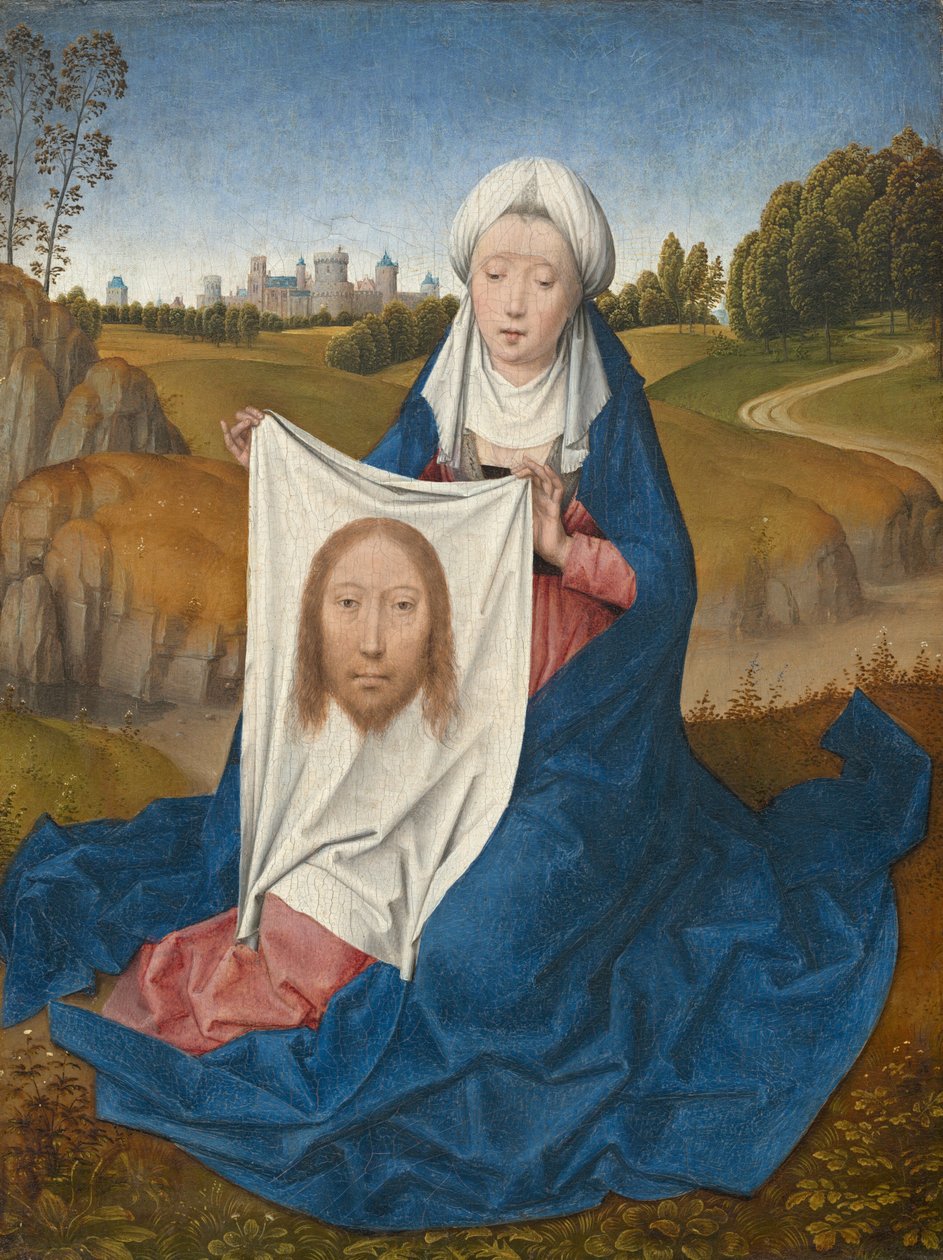 Szent Veronika [előlap], c. 14701475. alkotó: Hans Memling