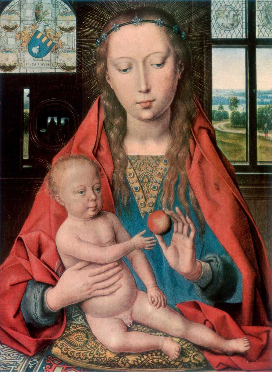 A Madonna és a gyermek, 1927 alkotó: Hans Memling