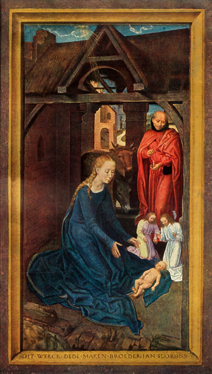 Születés, 1479. alkotó: Hans Memling