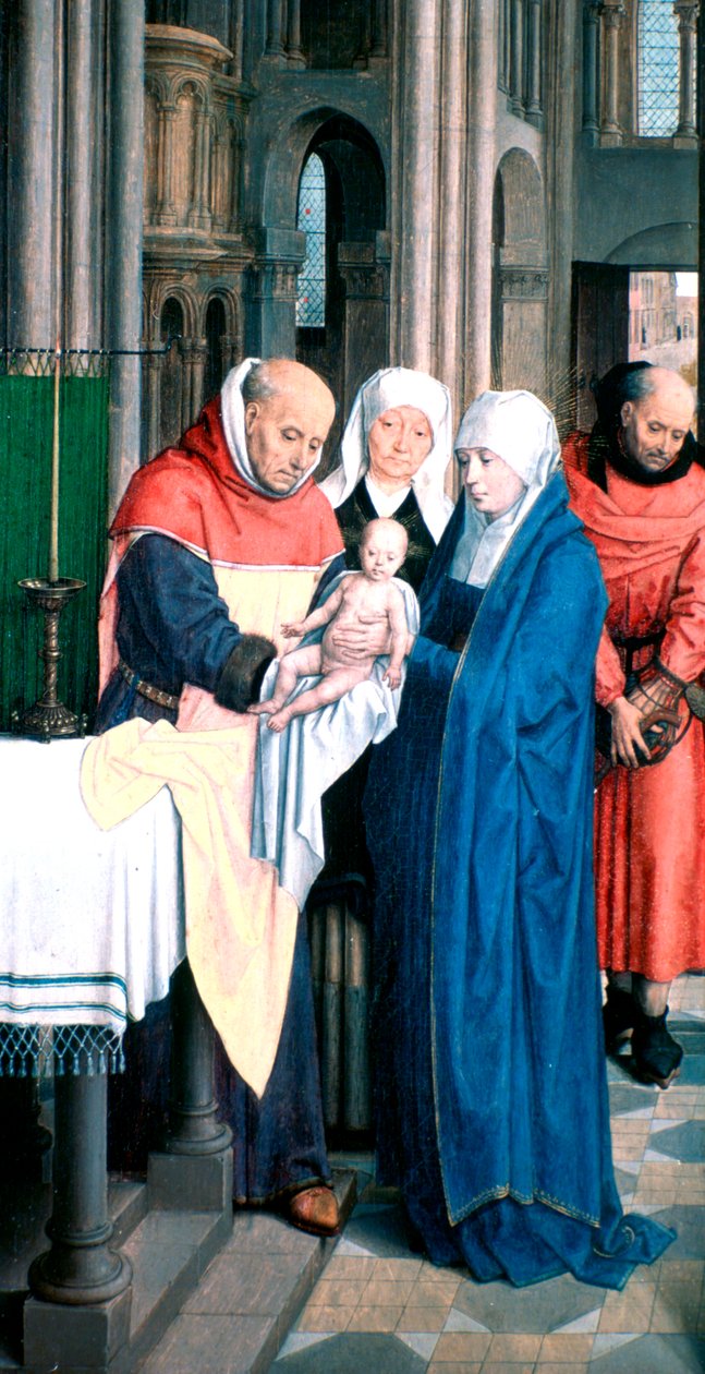 Jan Florain triptichonja, Részlet, 1479 alkotó: Hans Memling