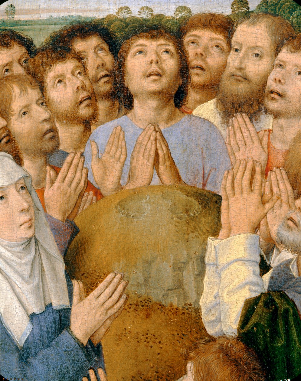 A feltámadás triptichonja ... alkotó: Hans Memling