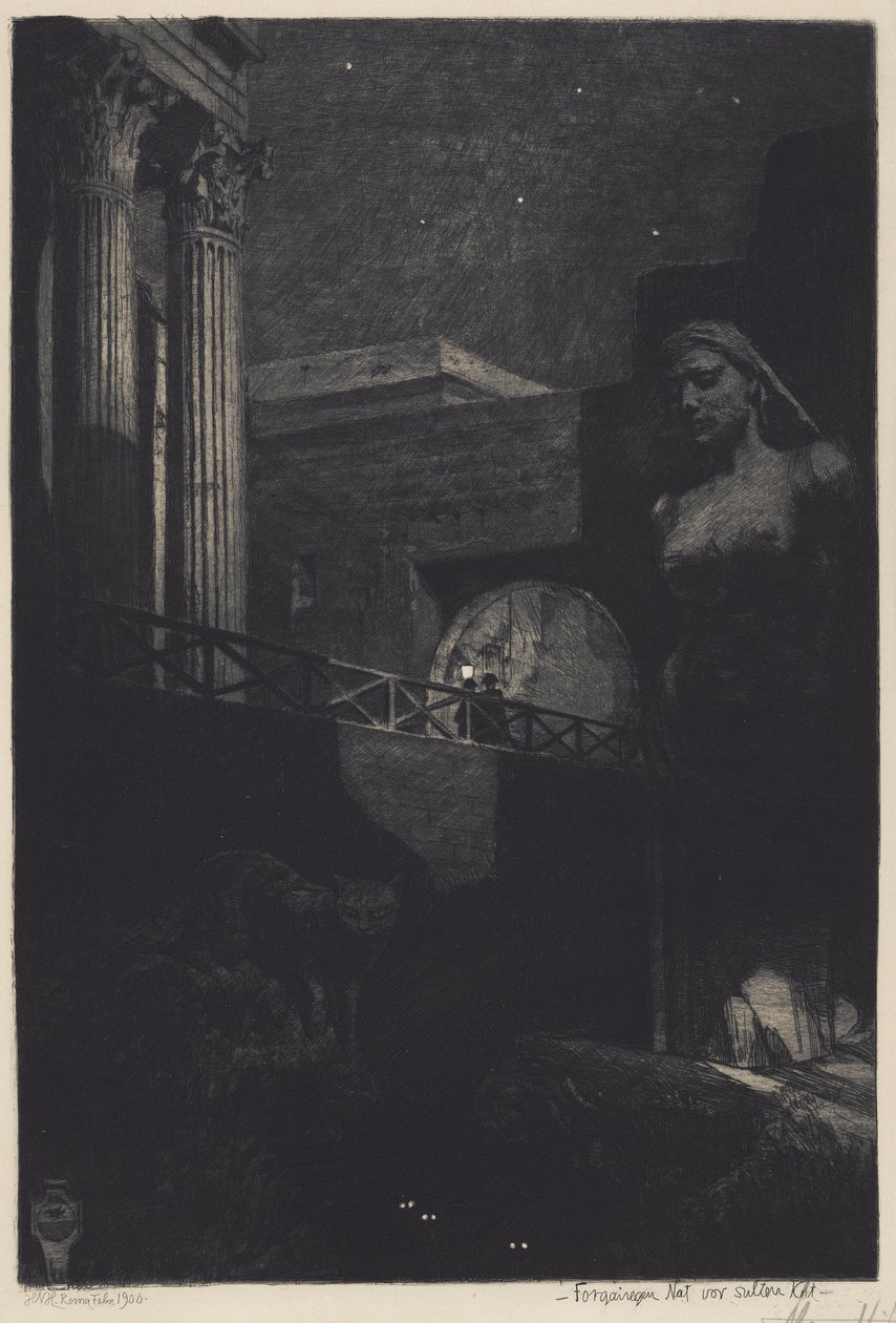 Tegnap éjjel alkotó: Hans Nikolaj Hansen