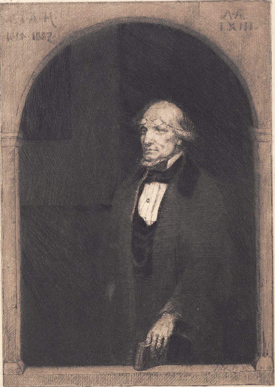 "Apám portréja" alkotó: Hans Nikolaj Hansen