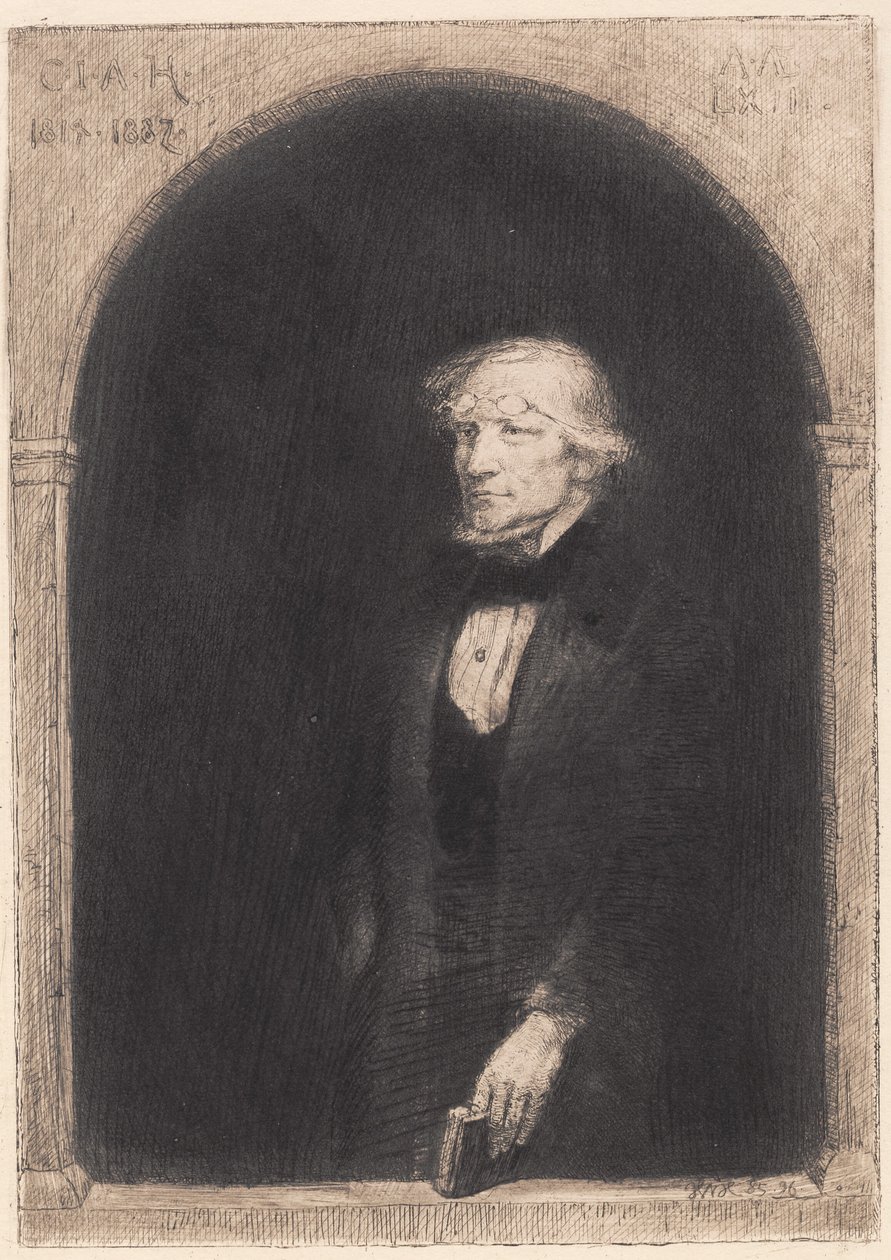 "Apám portréja" alkotó: Hans Nikolaj Hansen