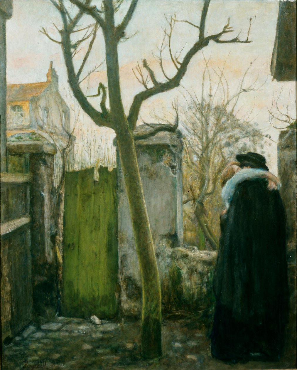 Egy idill (olaj, vászon) alkotó: Hans Olaf Heyerdahl