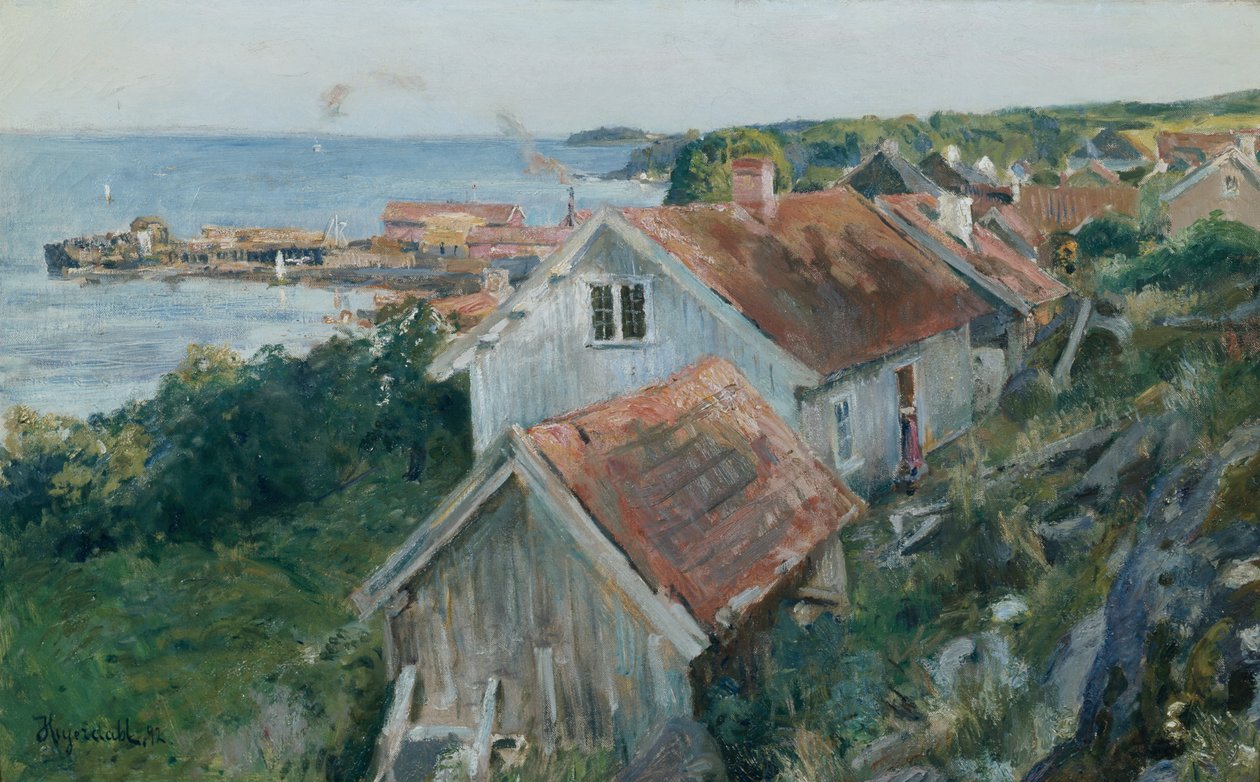 Asgardstrand alkotó: Hans Olaf Heyerdahl