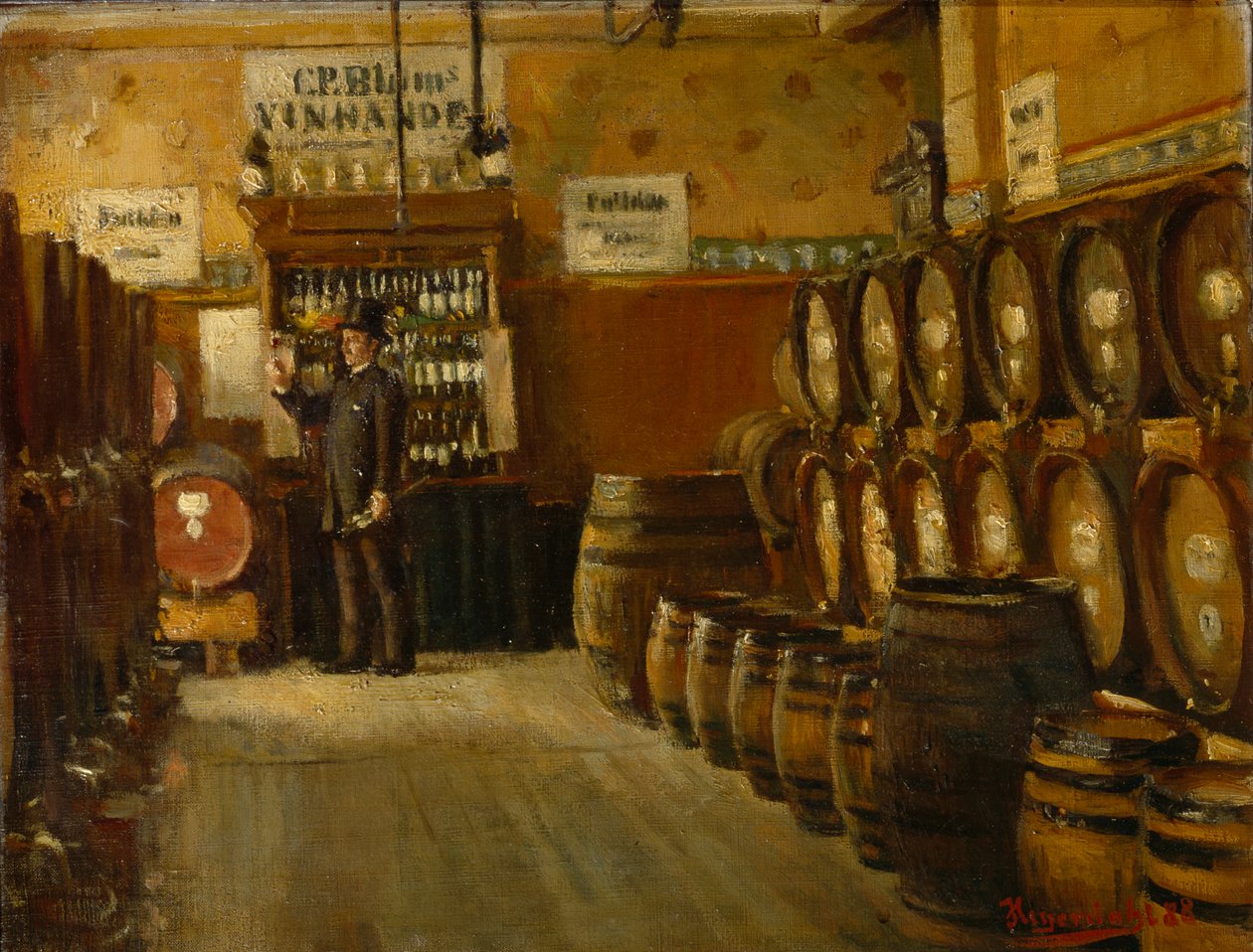 Bloms Bodegától alkotó: Hans Olaf Heyerdahl