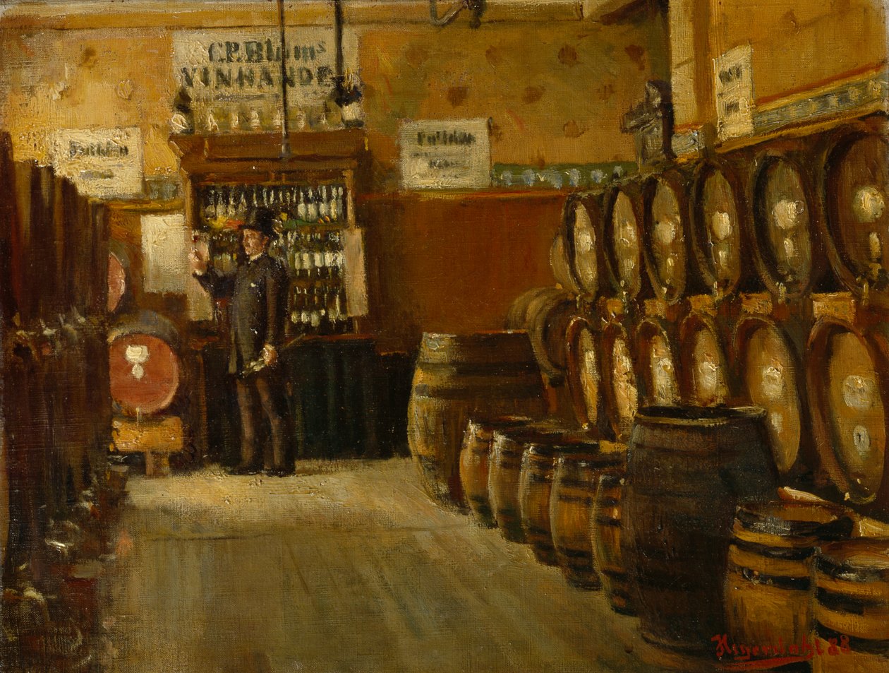 Blom bodegájából alkotó: Hans Olaf Heyerdahl