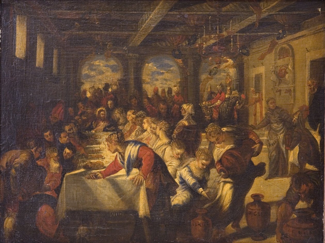 Házasság Kánában alkotó: Hans Rottenhammer