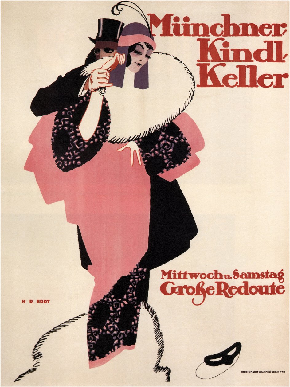 München Kindl Keller, 1913 alkotó: Hans Rudi Erdt
