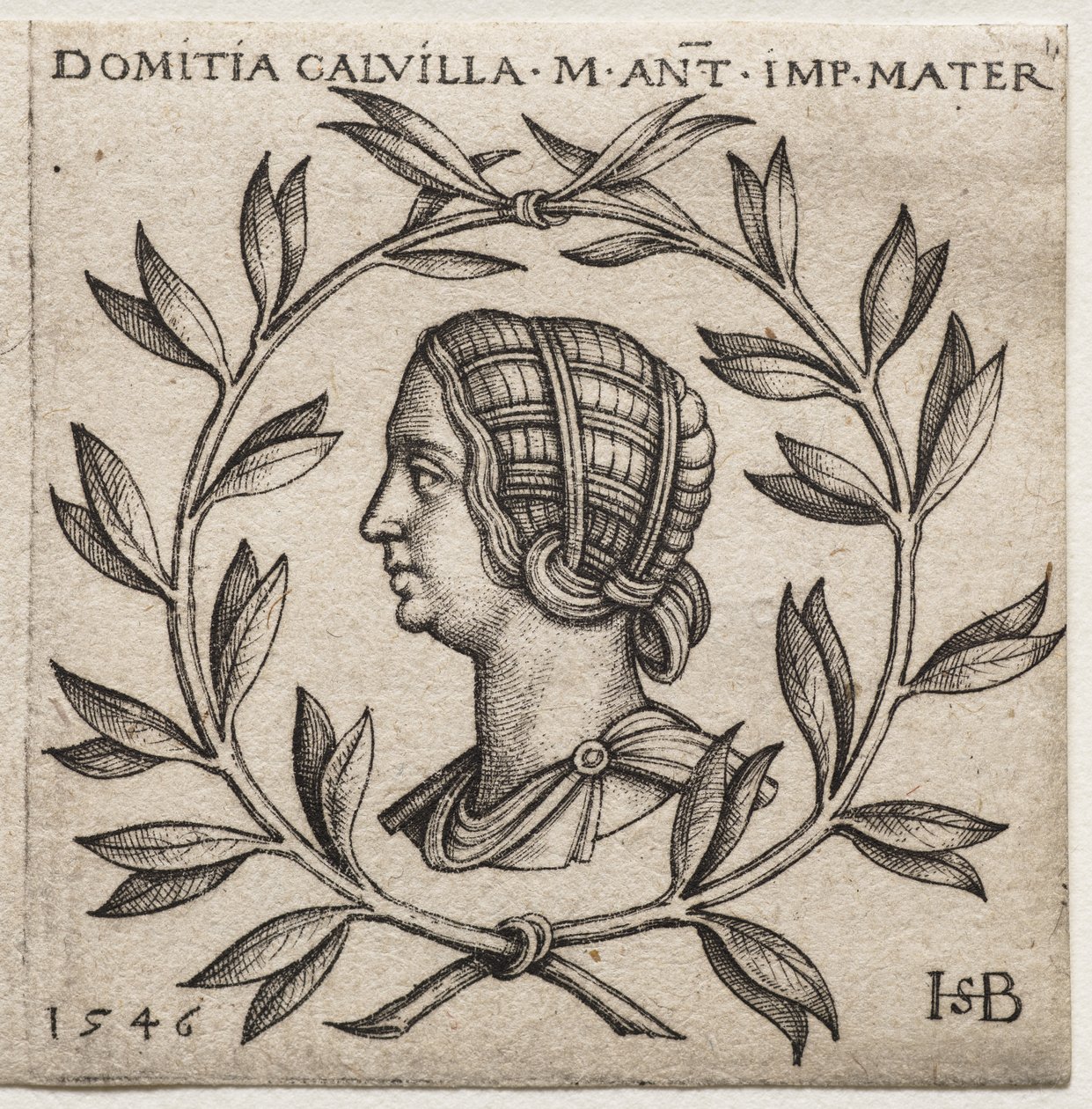 Domitia Calvilla mellszobra alkotó: Hans Sebald Beham