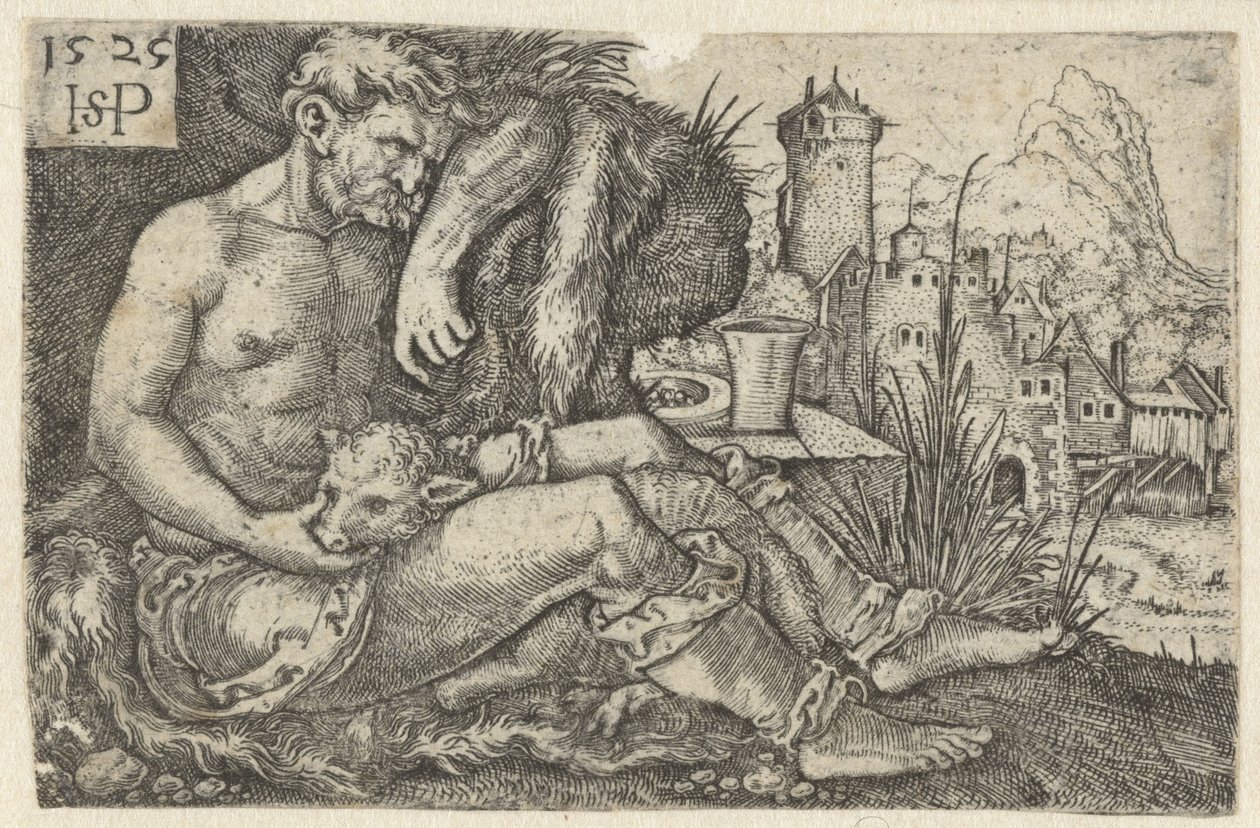 Pásztor és egy birka alkotó: Hans Sebald Beham