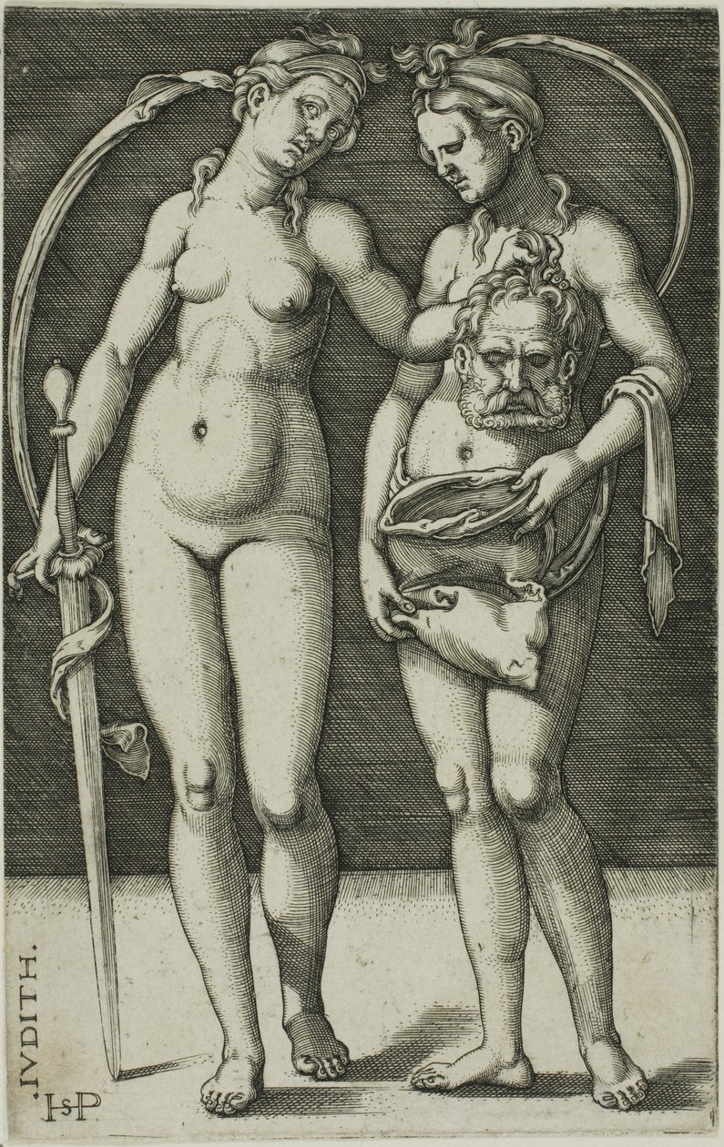 Judit és a szolgája alkotó: Hans Sebald Beham
