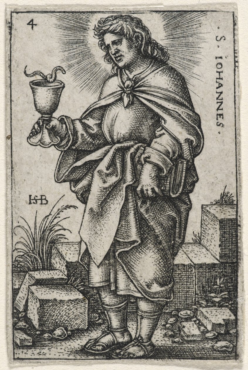 Szent János, 1541-46 alkotó: Hans Sebald Beham