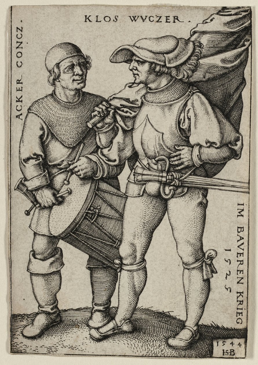 Szabványhordozó és dobos alkotó: Hans Sebald Beham