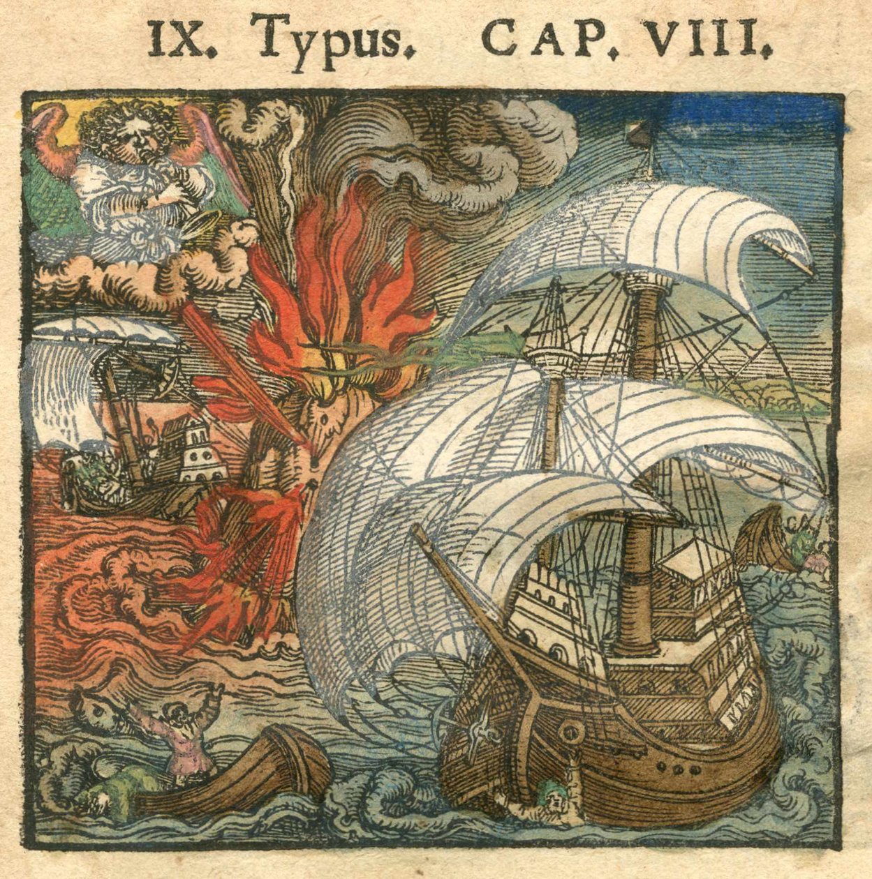 Az özönvíz, 1540 alkotó: Hans Sebald Beham