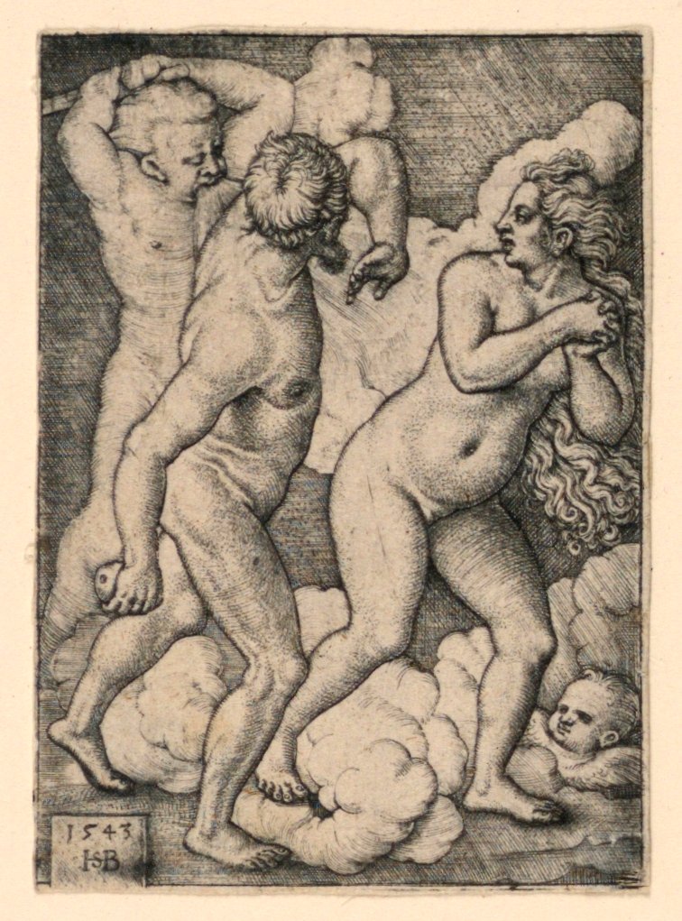 A Kiűzetés a Paradicsomból alkotó: Hans Sebald Beham