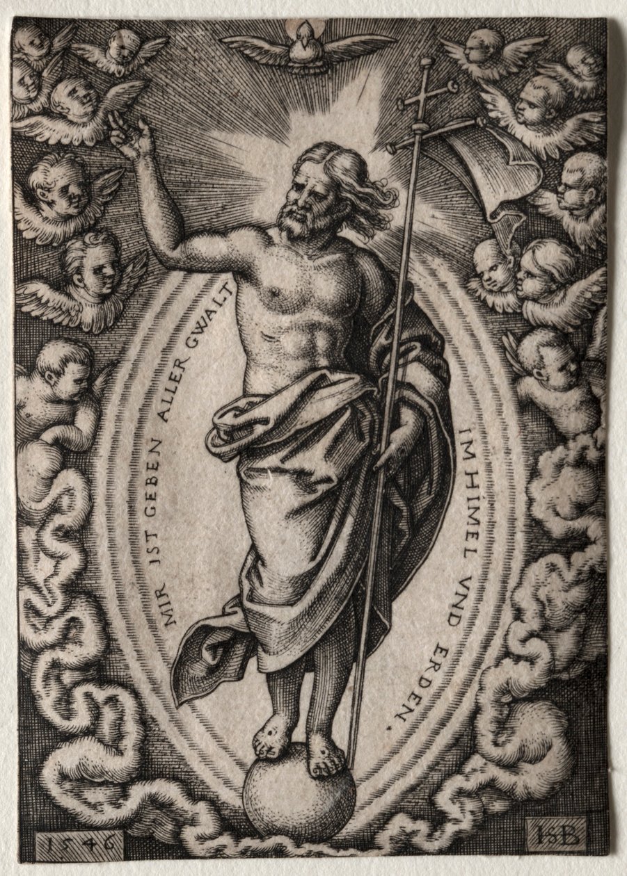 A Megváltó, 1546. alkotó: Hans Sebald Beham