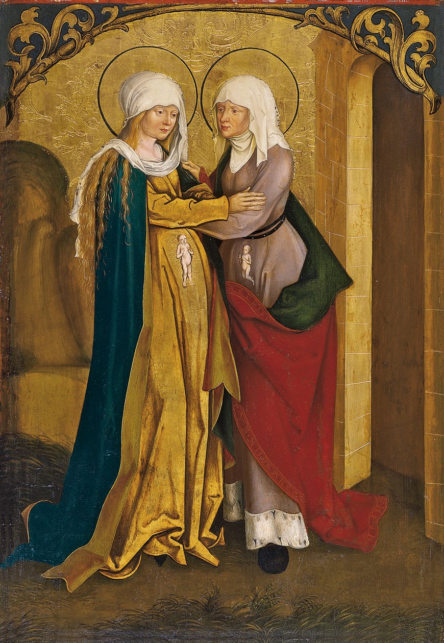 A látogatás c. 1505 alkotó: Hans Strüb